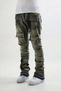 Come Find Me Stacked Skinny Flare Cargo