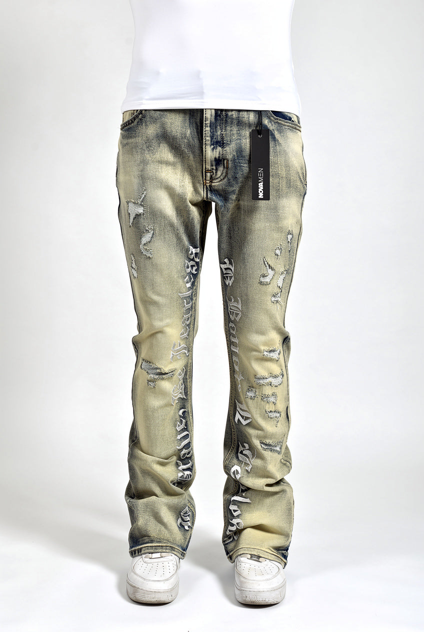 Be Brave Stacked Skinny Flare