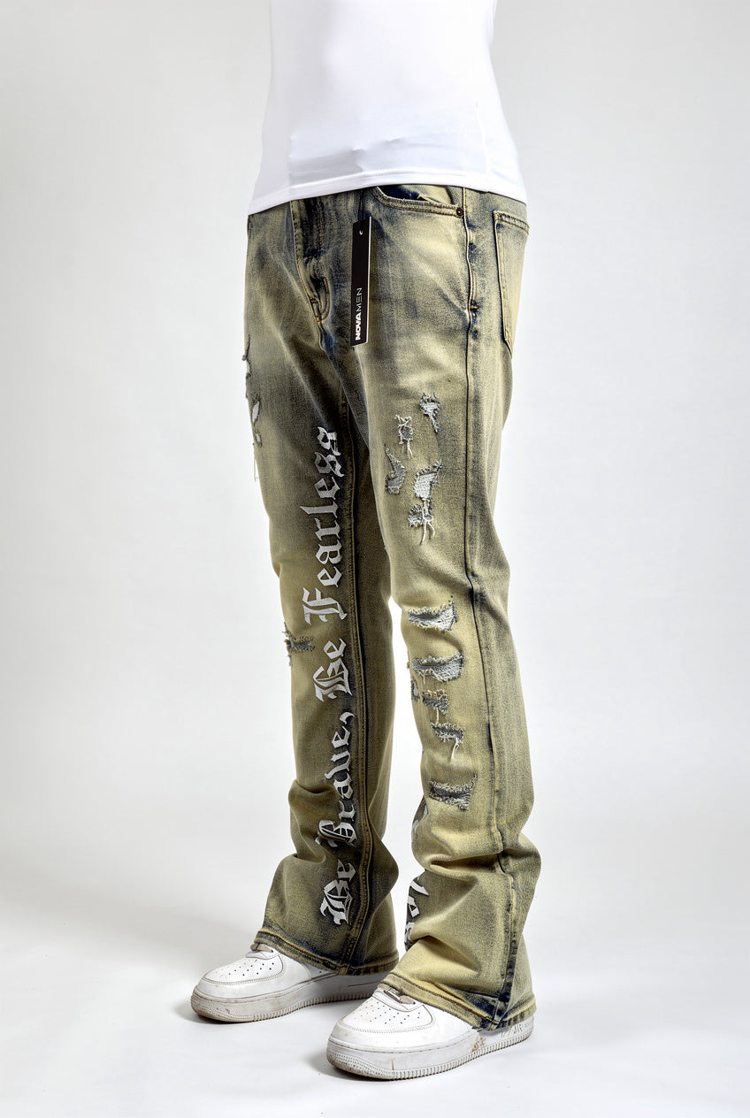 Be Brave Stacked Skinny Flare
