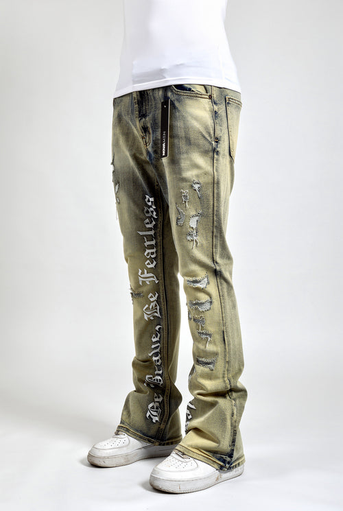 Be Brave Stacked Skinny Flare
