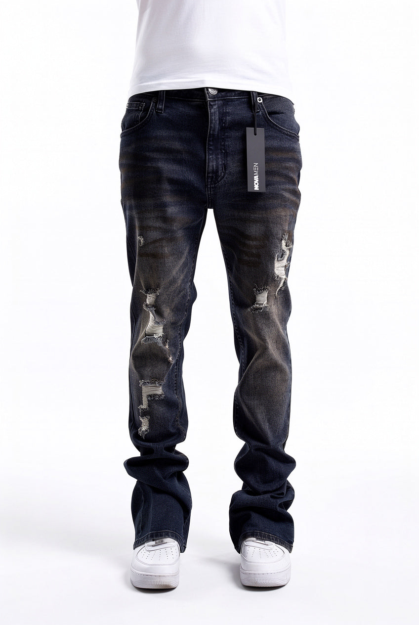 Destroy Me Stacked Skinny Flare