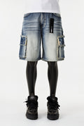 Rush Home Denim Cargo Shorts
