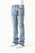 Destroyed Stacked Skinny Flare